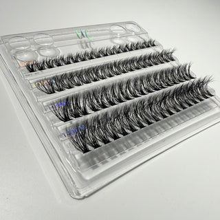 Hybrid Don't Curl My Vibe UnBearlievable DIY Russian Clusters - Unicorn Cosmetics