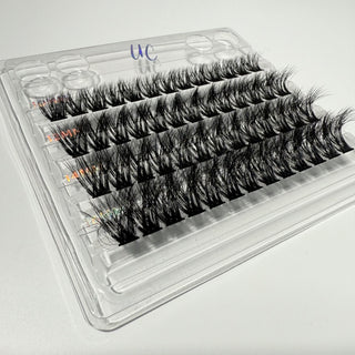 Mega Volume Don't Curl My Vibe UnBearlievable DIY Russian Clusters - Unicorn Cosmetics