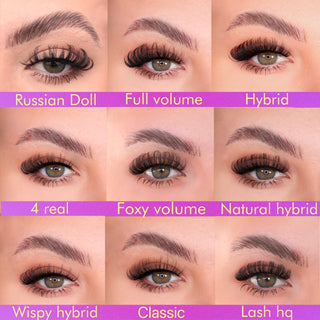 Who's Your Lash Tech? Russian Bundle - Unicorn Cosmetics