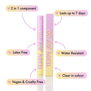 *New* Teddy Set Go Bond and Seal Clear - Unicorn Cosmetics