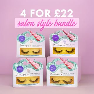 Pick 4 Lashes - Salon Style - Unicorn Cosmetics