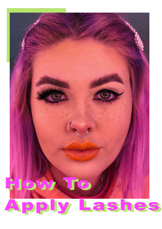 HOW TO APPLY LASHES LIKE A PRO