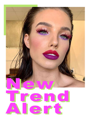 HOW TO RECREATE THE COLOURED LASH TREND