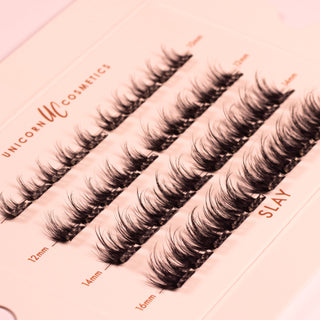 SLAY Super Pre-Glued Lash Starter Kit - Unicorn Cosmetics
