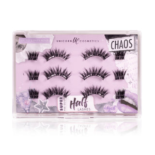Chaos Super Pre-Glued Half Strip Lash