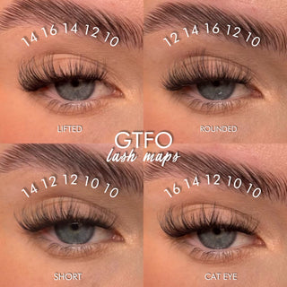 G.T.F.O. Super Pre-Glued Lash Starter Kit - Unicorn Cosmetics