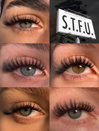 S.T.F.U. Super Pre-Glued Party Lashes Full Kit