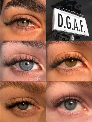D.G.A.F Super Pre-Glued Party Lashes Full Kit