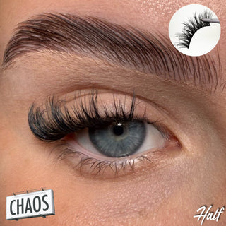 Chaos Super Pre-Glued Half Strip Lash
