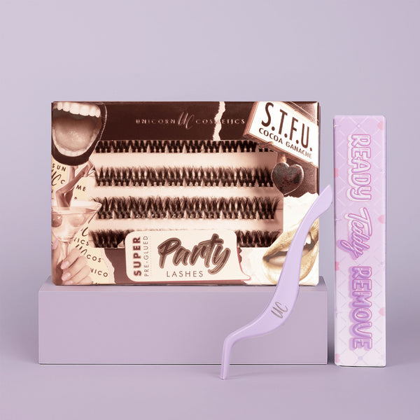 S.T.F.U. Cocoa Ganache Super Pre-Glued Lash Starter Kit