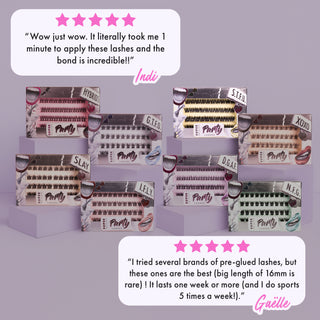 S.T.F.U. Super Pre-Glued Lashes - Unicorn Cosmetics