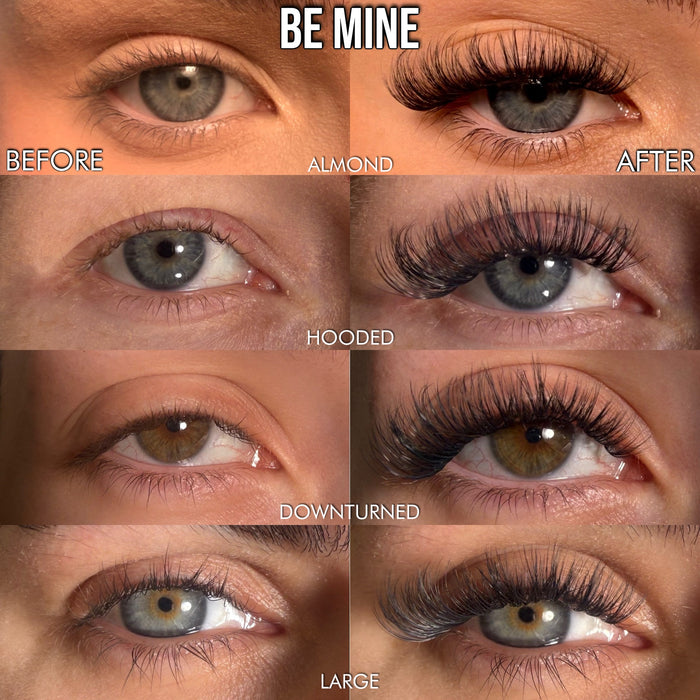 Be Mine Super Pre-Glued Lash Starter Kit - Unicorn Cosmetics