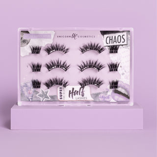 Chaos Super Pre-Glued Half Strip Lash