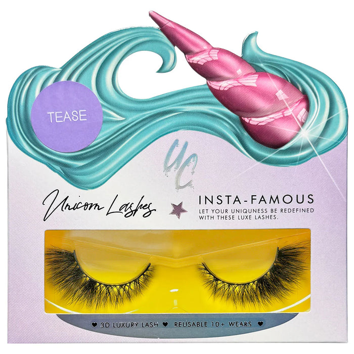 Tease Faux Mink Strip Unicorn Lashes - Unicorn Cosmetics