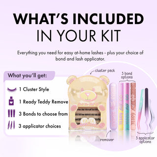 Shut The fluff Up UnBearlievable Clusters Full Kit - Unicorn Cosmetics
